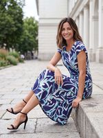 Kleid in Schlupfform 